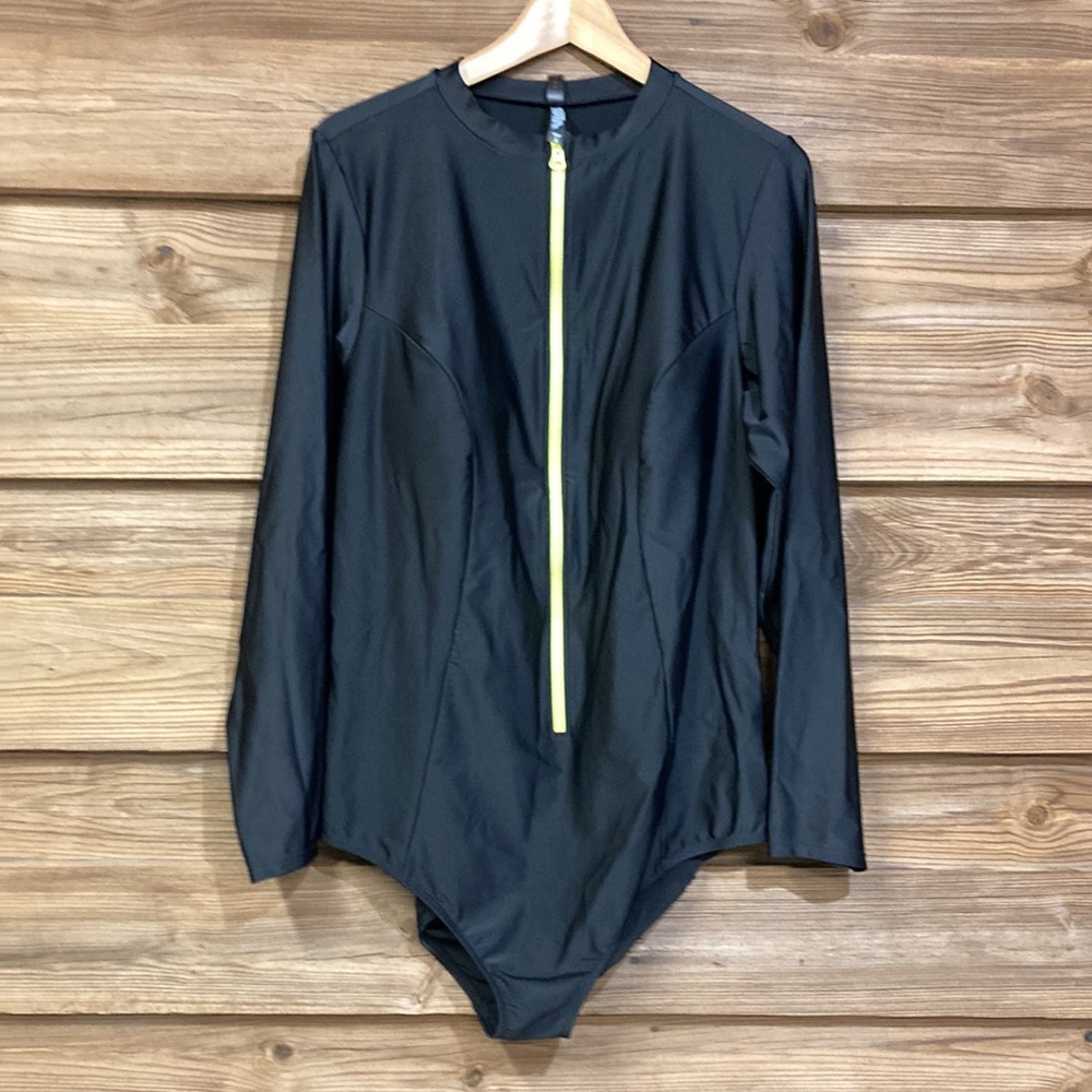 Torrid Rash-Guard Swimsuit - Picture 2 of 8